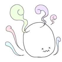 whtie Egg  &  yellow Chick sticker #9880474