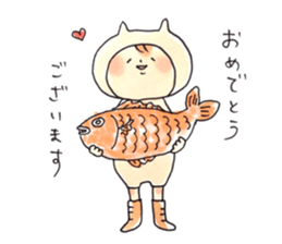 Neko-kaburi-boy vol.2 sticker #9880669