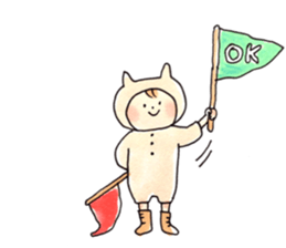 Neko-kaburi-boy vol.2 sticker #9880680