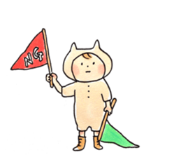 Neko-kaburi-boy vol.2 sticker #9880681