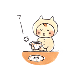 Neko-kaburi-boy vol.2 sticker #9880690