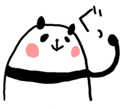 A simple panda sticker #9881394