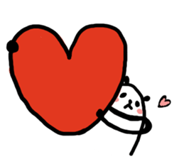 A simple panda sticker #9881396