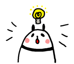 A simple panda sticker #9881397