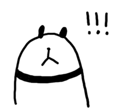 A simple panda sticker #9881398