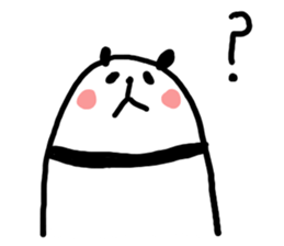 A simple panda sticker #9881399