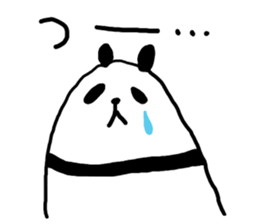 A simple panda sticker #9881428