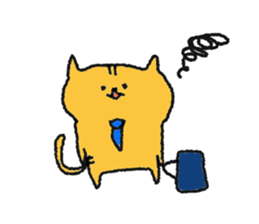 Daily cat by raven sticker #9881732