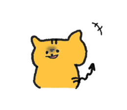 Daily cat by raven sticker #9881744