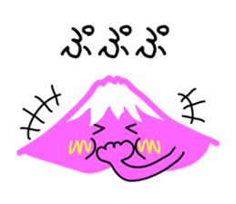 It is a stamp of  Mount Fuji sticker #9881807