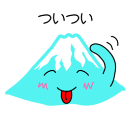 It is a stamp of  Mount Fuji sticker #9881818