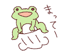 GO frog sticker #9882096