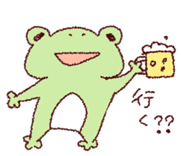 GO frog sticker #9882101