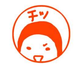 Sticker of a Matryoshka suit in bird sticker #9882196