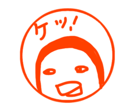 Sticker of a Matryoshka suit in bird sticker #9882215