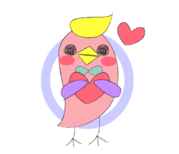 bird and bird sticker #9882392