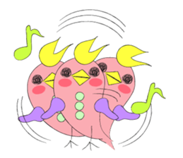 bird and bird sticker #9882394