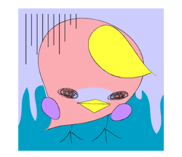 bird and bird sticker #9882395