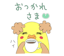 bird and bird sticker #9882420