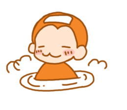 Hot Spa Monkey sticker #9882512