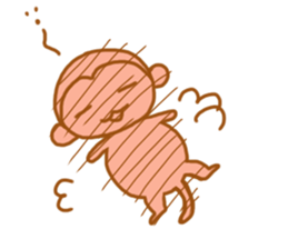 Hot Spa Monkey sticker #9882517