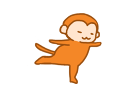 Hot Spa Monkey sticker #9882537
