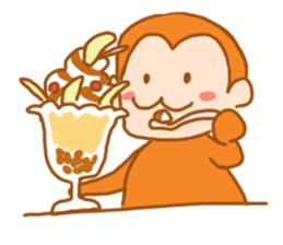 Hot Spa Monkey sticker #9882538