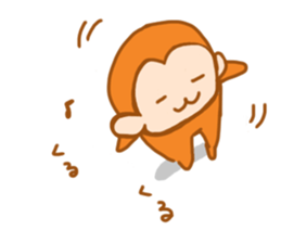 Hot Spa Monkey sticker #9882543