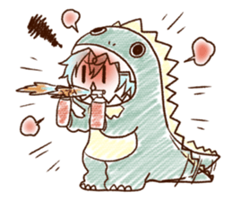 UCHI no UDUKI kun 2 sticker #9882930