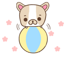 Charlie, The French Bulldog sticker #9883152