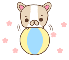 Charlie, The French Bulldog sticker #9883152
