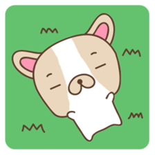 Charlie, The French Bulldog sticker #9883153