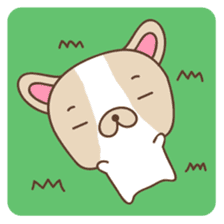 Charlie, The French Bulldog sticker #9883153