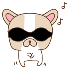 Charlie, The French Bulldog sticker #9883155