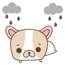 Charlie, The French Bulldog sticker #9883156