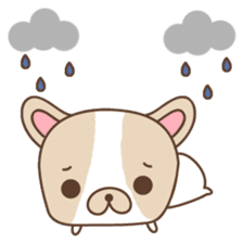 Charlie, The French Bulldog sticker #9883156