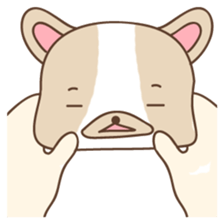 Charlie, The French Bulldog sticker #9883157