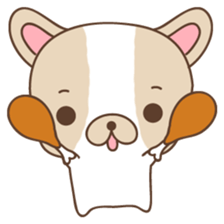 Charlie, The French Bulldog sticker #9883159
