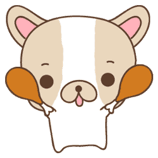 Charlie, The French Bulldog sticker #9883159