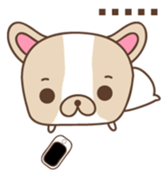 Charlie, The French Bulldog sticker #9883160