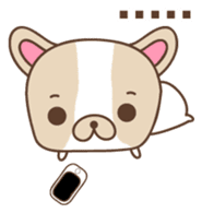 Charlie, The French Bulldog sticker #9883160