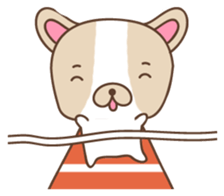 Charlie, The French Bulldog sticker #9883166