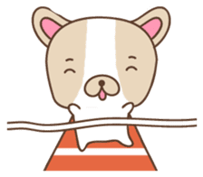 Charlie, The French Bulldog sticker #9883166