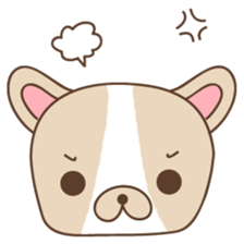 Charlie, The French Bulldog sticker #9883168