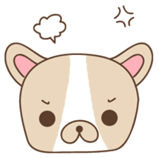 Charlie, The French Bulldog sticker #9883168