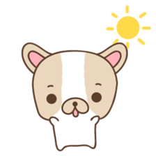 Charlie, The French Bulldog sticker #9883170