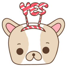Charlie, The French Bulldog sticker #9883171
