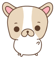 Charlie, The French Bulldog sticker #9883173