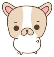 Charlie, The French Bulldog sticker #9883173