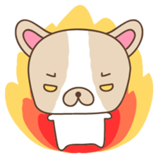 Charlie, The French Bulldog sticker #9883174